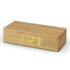 Bamboo Wireless Charging Clocks Front